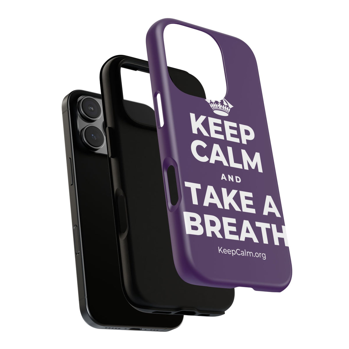 KEEP CALM AND TAKE A BREATH Phone Case