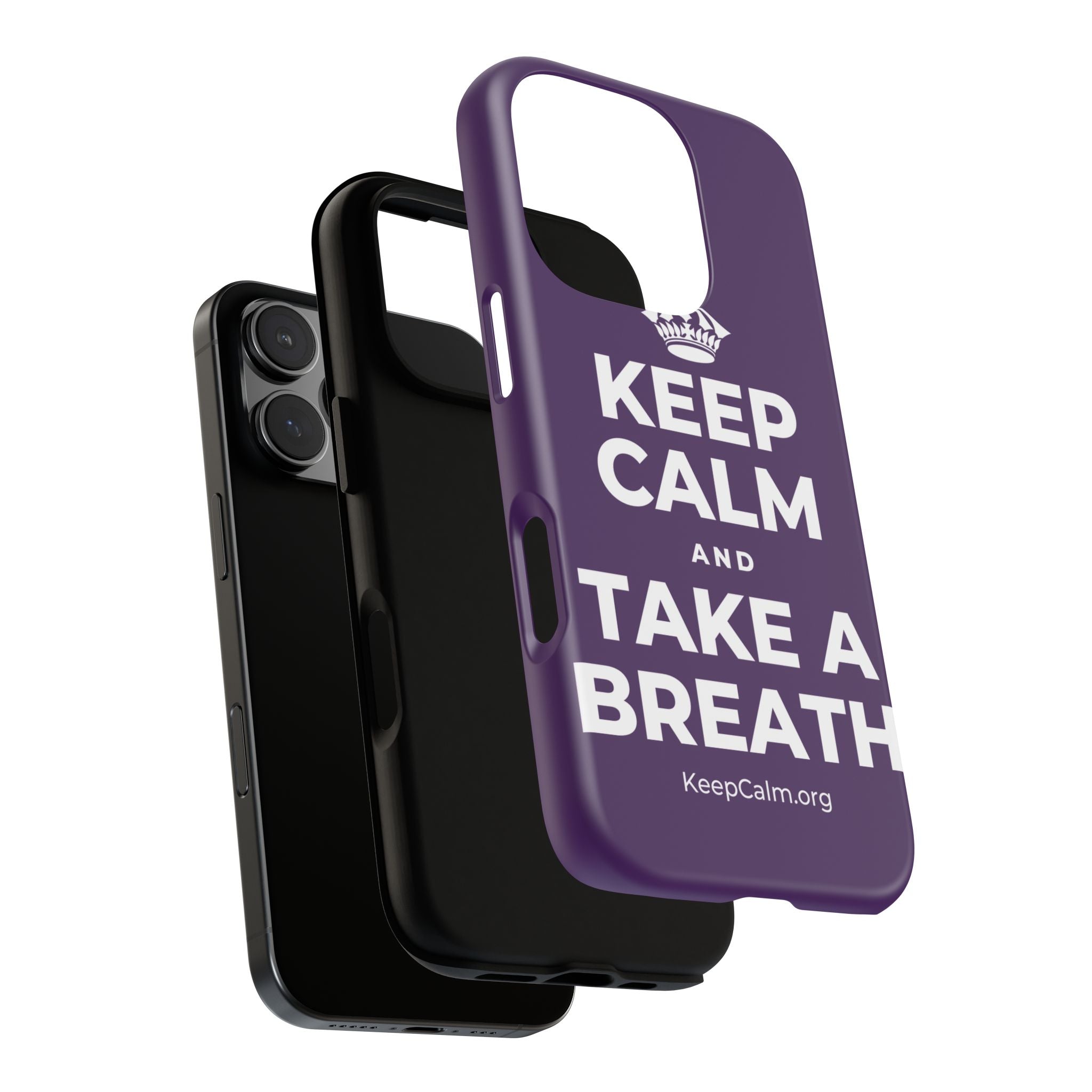 KEEP CALM AND TAKE A BREATH Phone Case