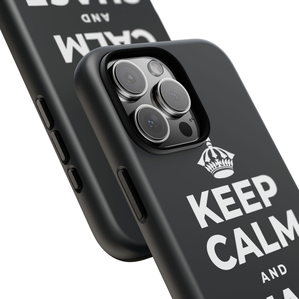 KEEP CALM AND CHASE SUNSETS Phone Case (Dark)