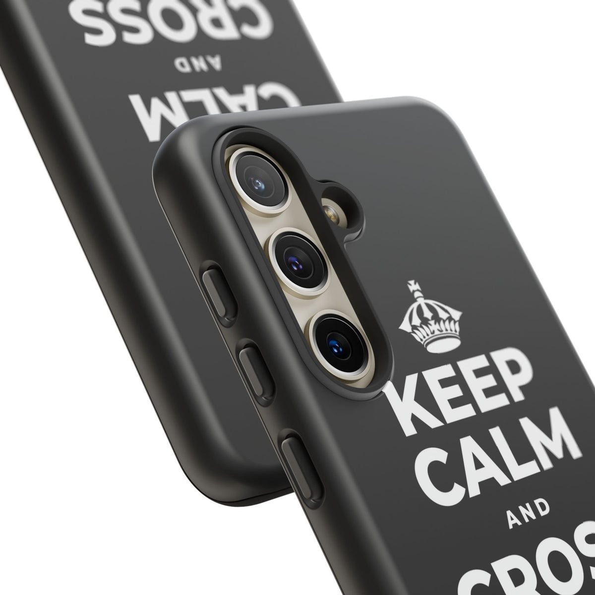 KEEP CALM AND CROSS THE MILES Phone Case