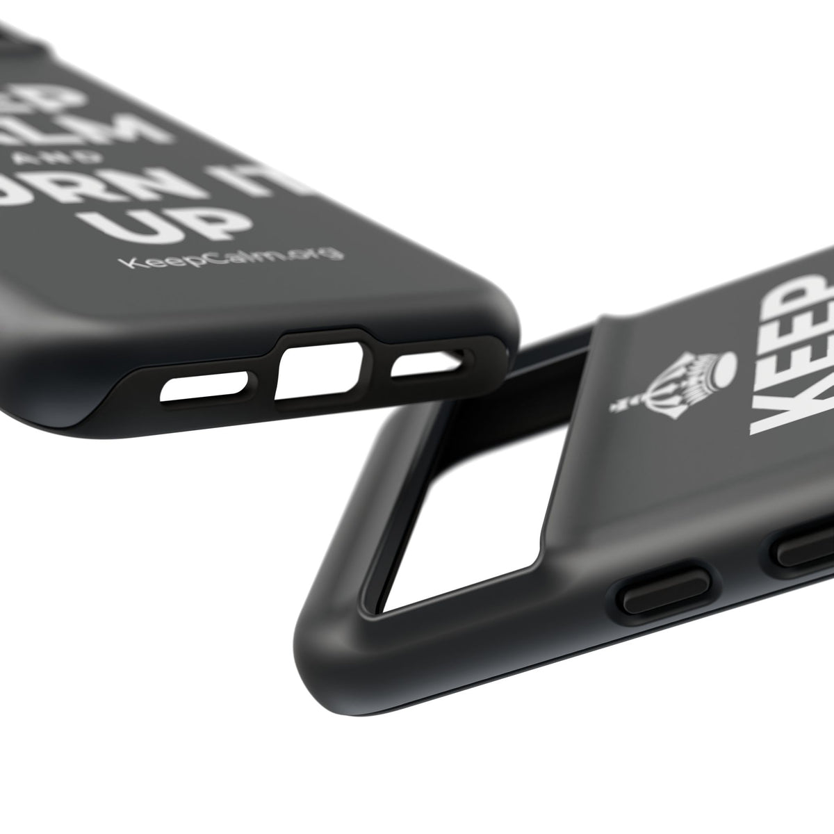 KEEP CALM AND TURN IT UP Phone Case (Dark)