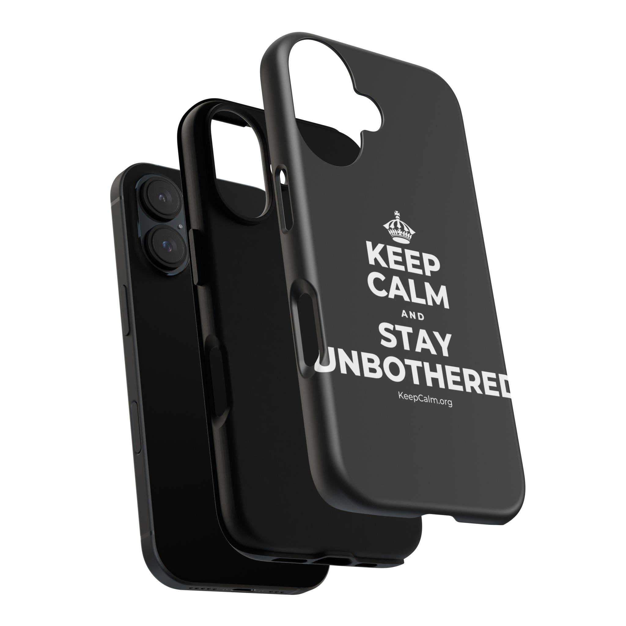 KEEP CALM AND STAY UNBOTHERED Phone Case