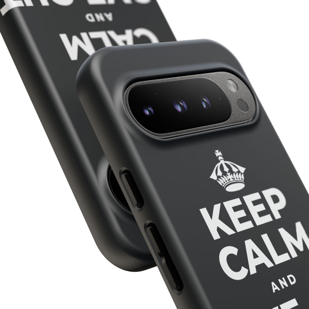 KEEP CALM AND LOVE OUT LOUD Phone Case (Dark)