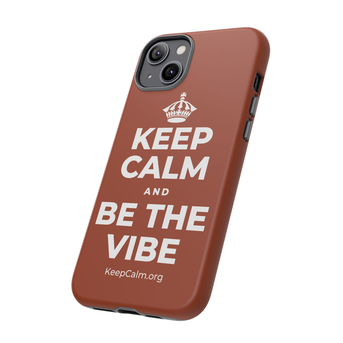 KEEP CALM AND BE THE VIBE Phone Case