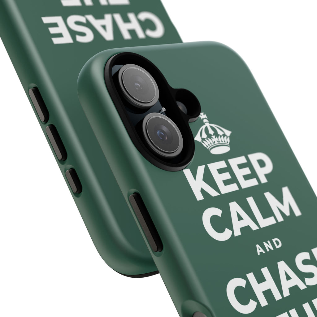 KEEP CALM AND CHASE THE LONG DAYS Phone Case