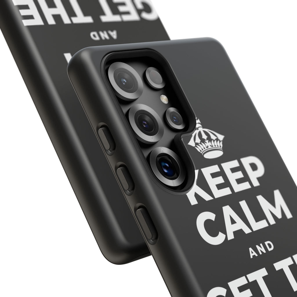 KEEP CALM AND GET THE PARTY STARTED Phone Case