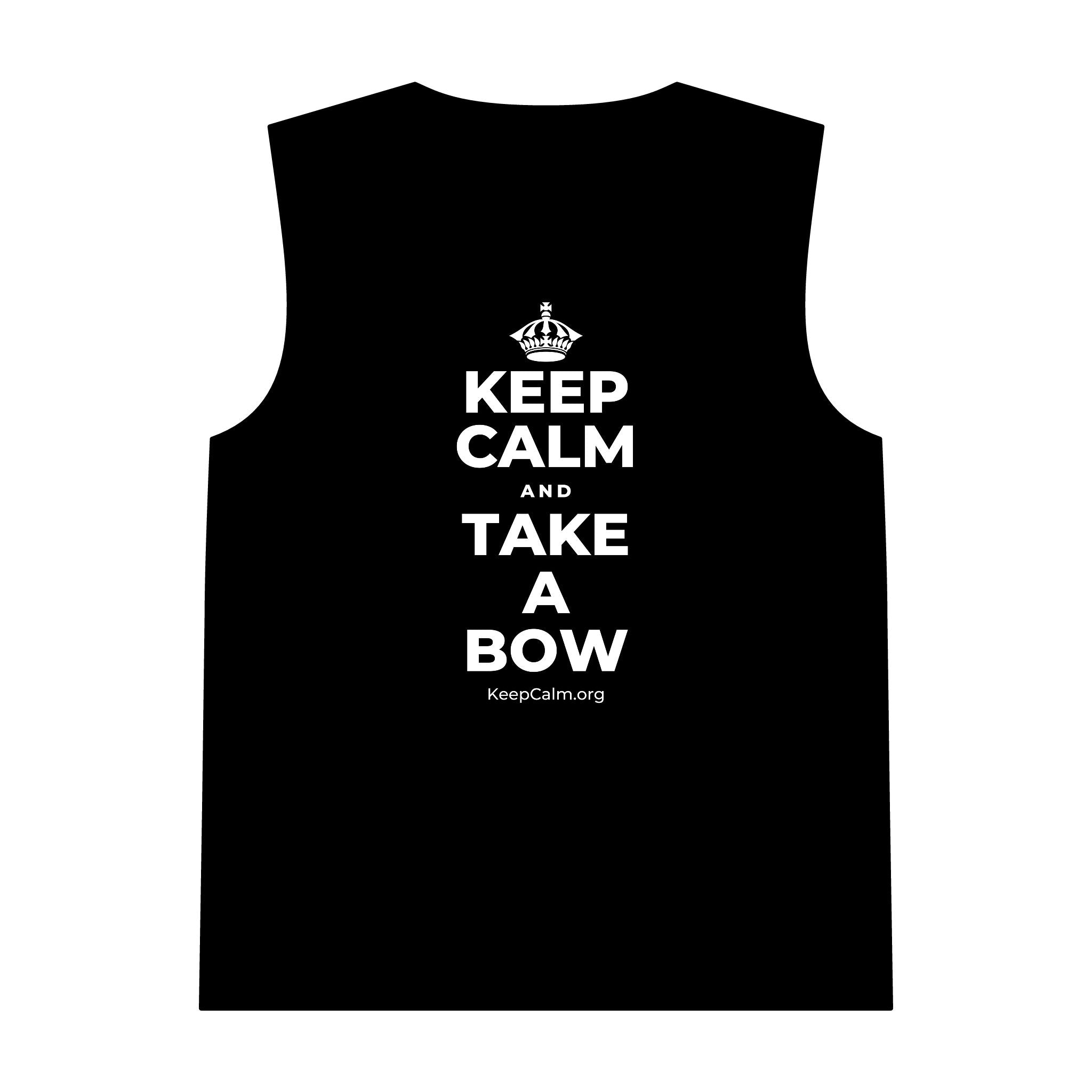 KEEP CALM AND TAKE A BOW Tank Top