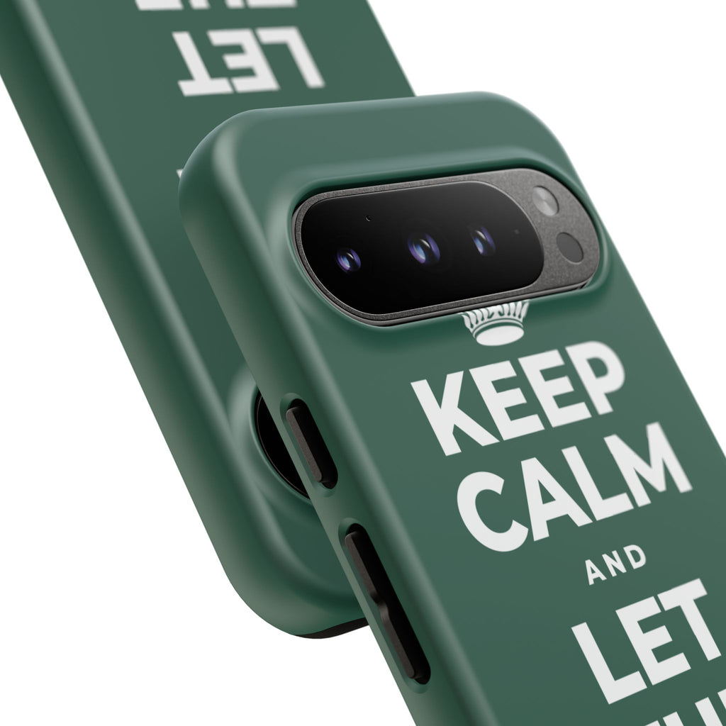 KEEP CALM AND LET THE SMILE OUT Phone Case
