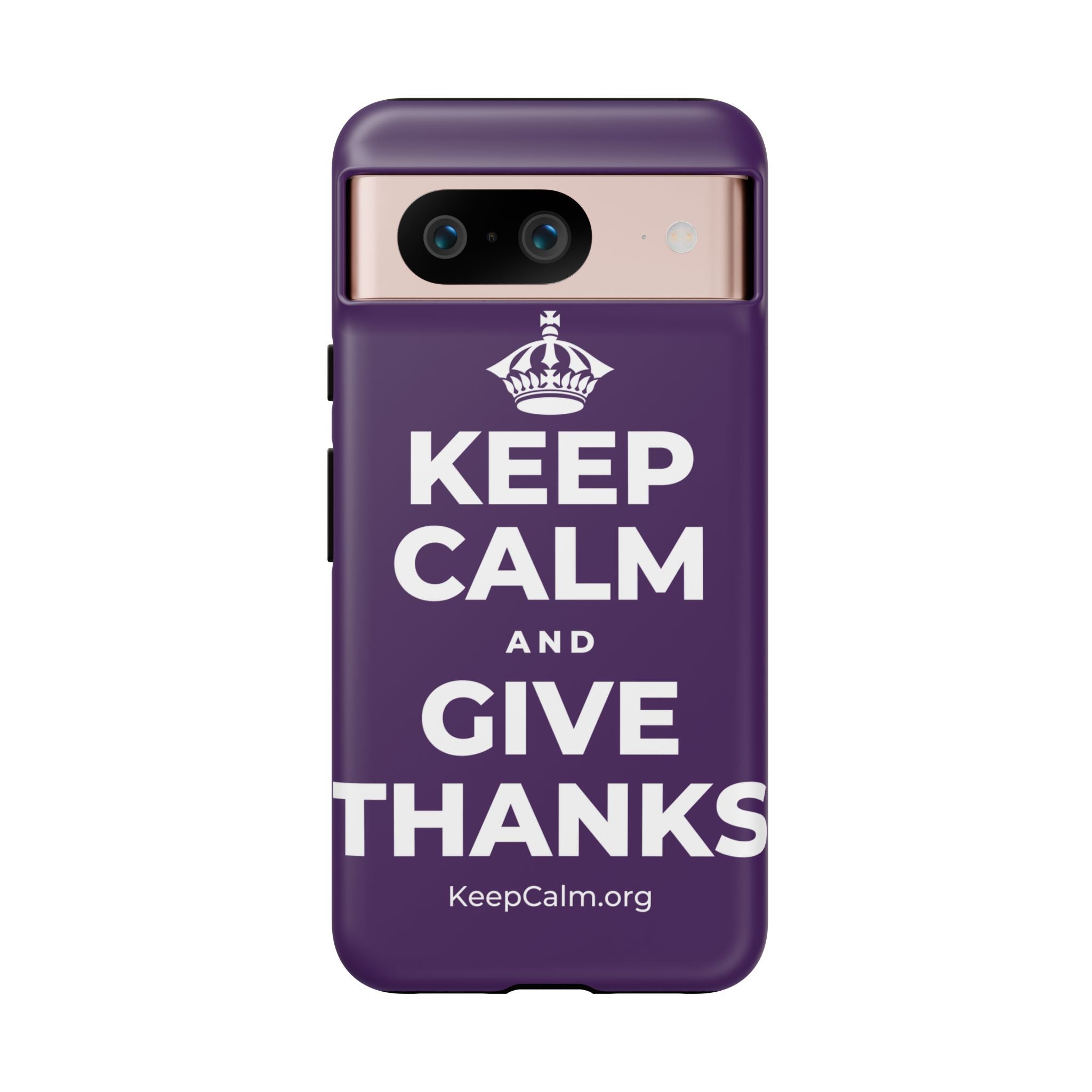 KEEP CALM AND GIVE THANKS Phone Case