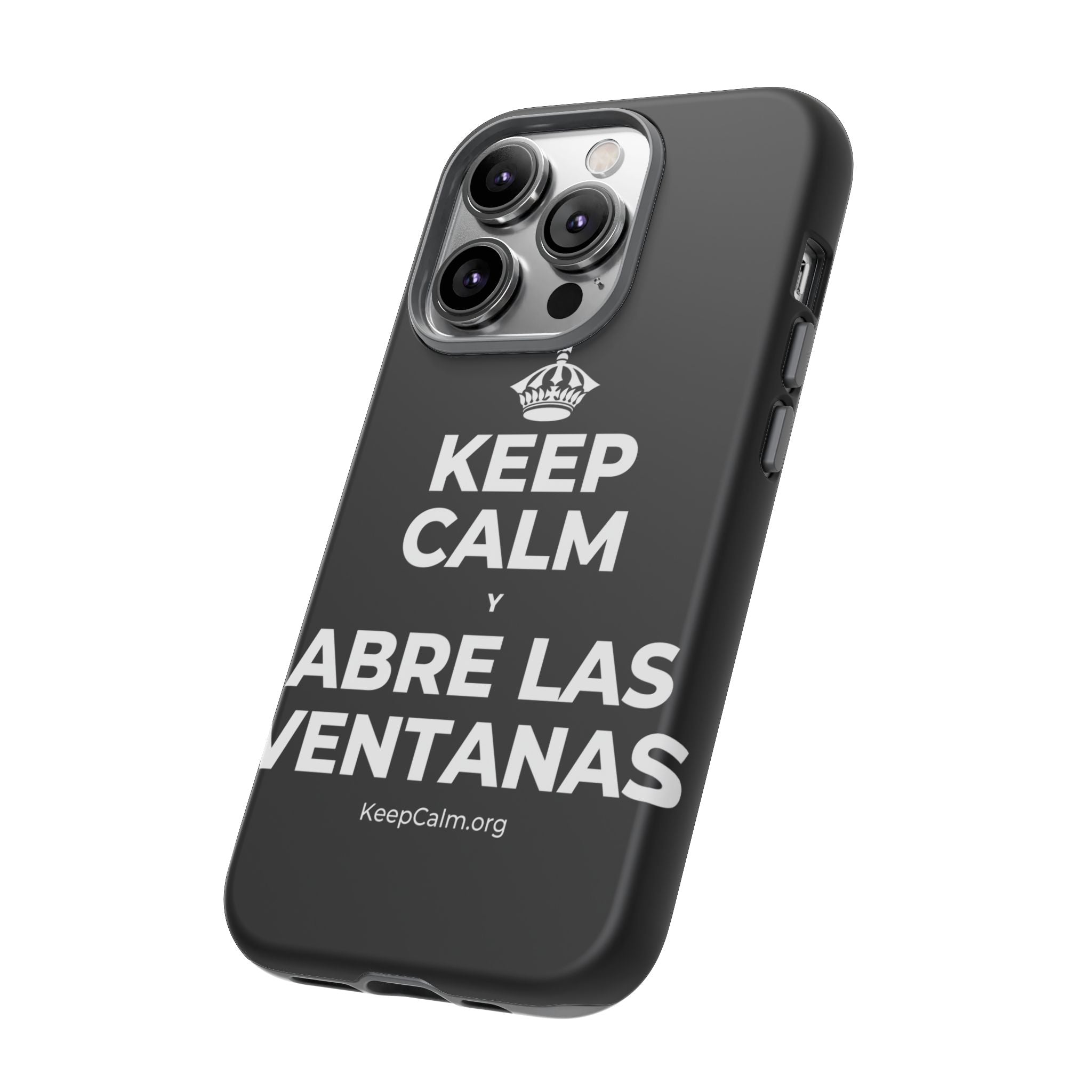 KEEP CALM Y ABRE LAS VENTANAS Phone Case
