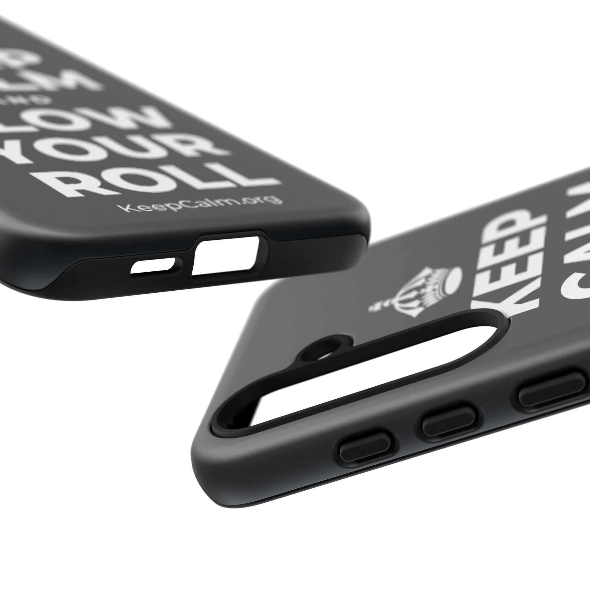 KEEP CALM AND SLOW YOUR ROLL Phone Case (Dark)