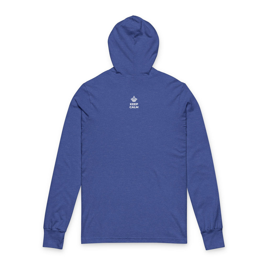 KEEP CALM AND CLOSE THEM FOR A SEC Hooded Long Sleeve Tee