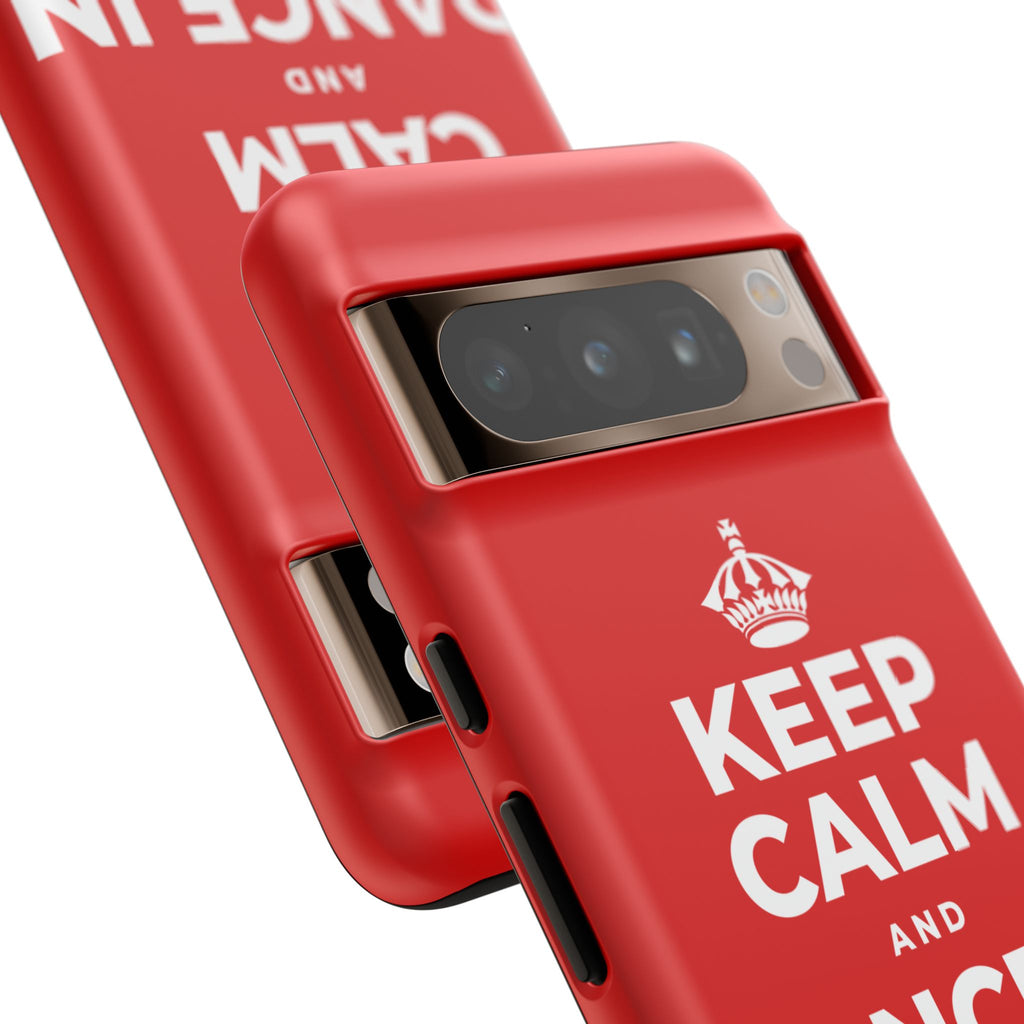 KEEP CALM AND DANCE IN THE SAND Phone Case