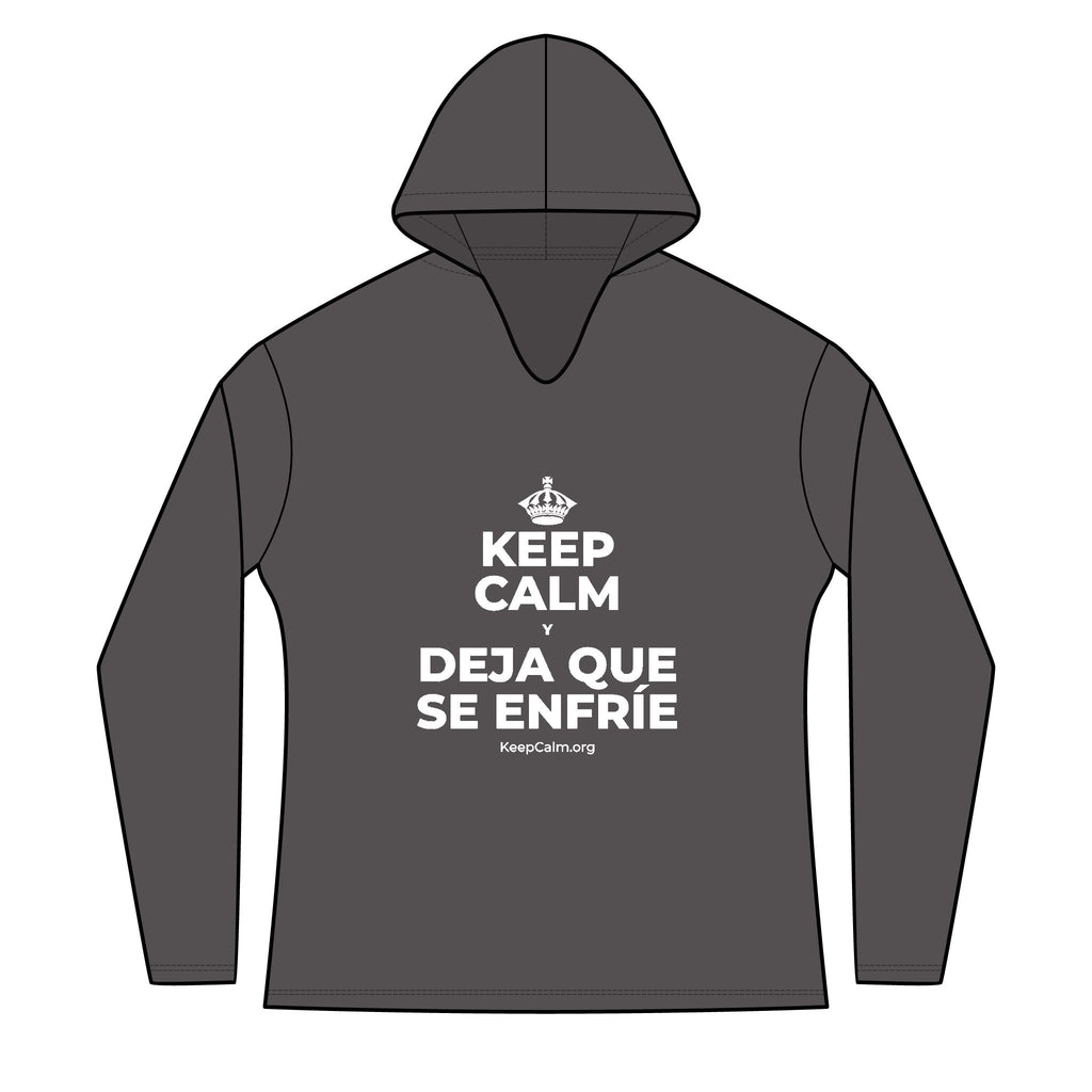 KEEP CALM Y DEJA QUE SE ENFRÍE Women's Long Sleeve Hoodie