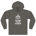 KEEP CALM AND WARM YOUR HANDS Organic Hoodie Tee