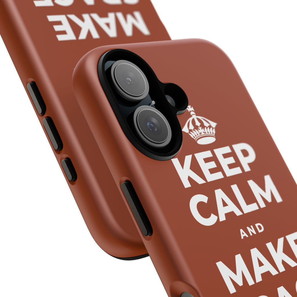 KEEP CALM AND MAKE SPACE TO BREATHE Phone Case