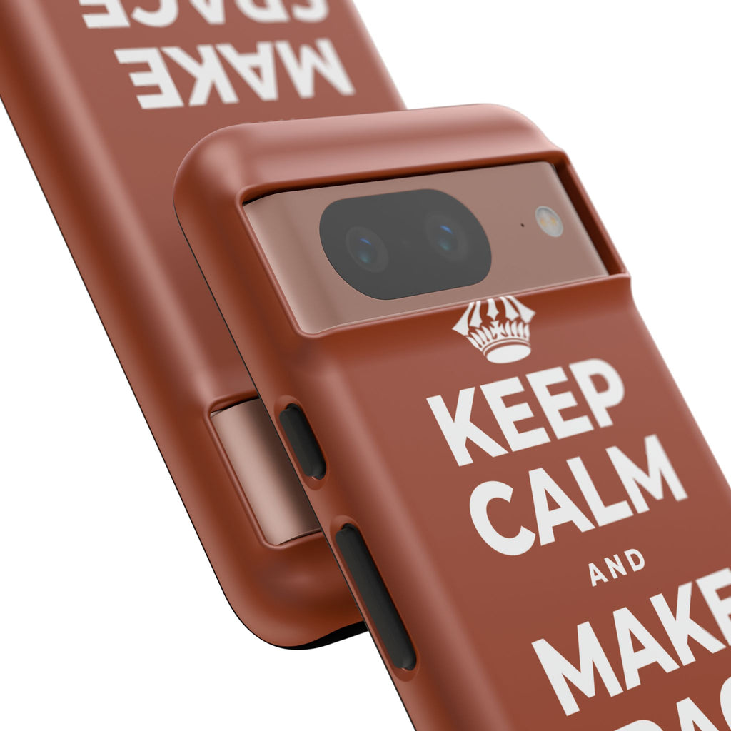 KEEP CALM AND MAKE SPACE TO BREATHE Phone Case