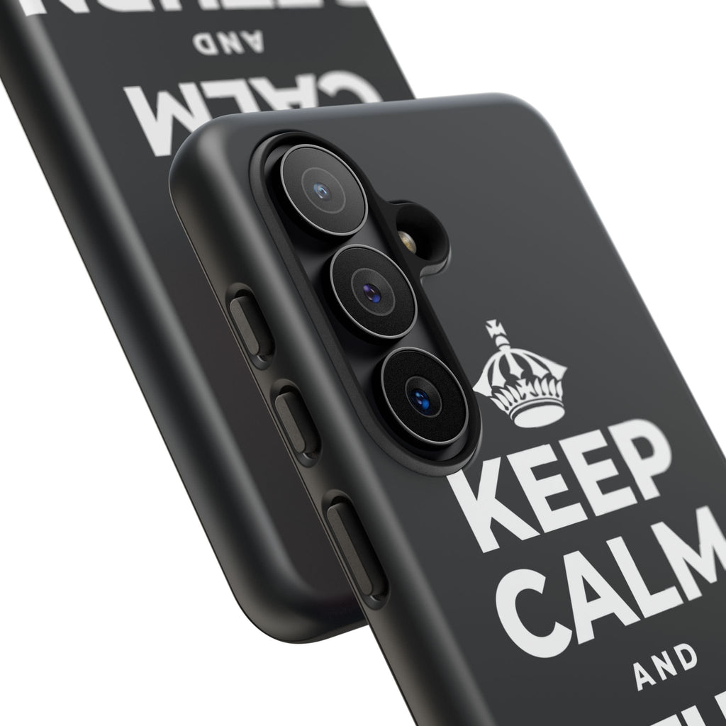 KEEP CALM AND RETURN HOME Phone Case (Dark)