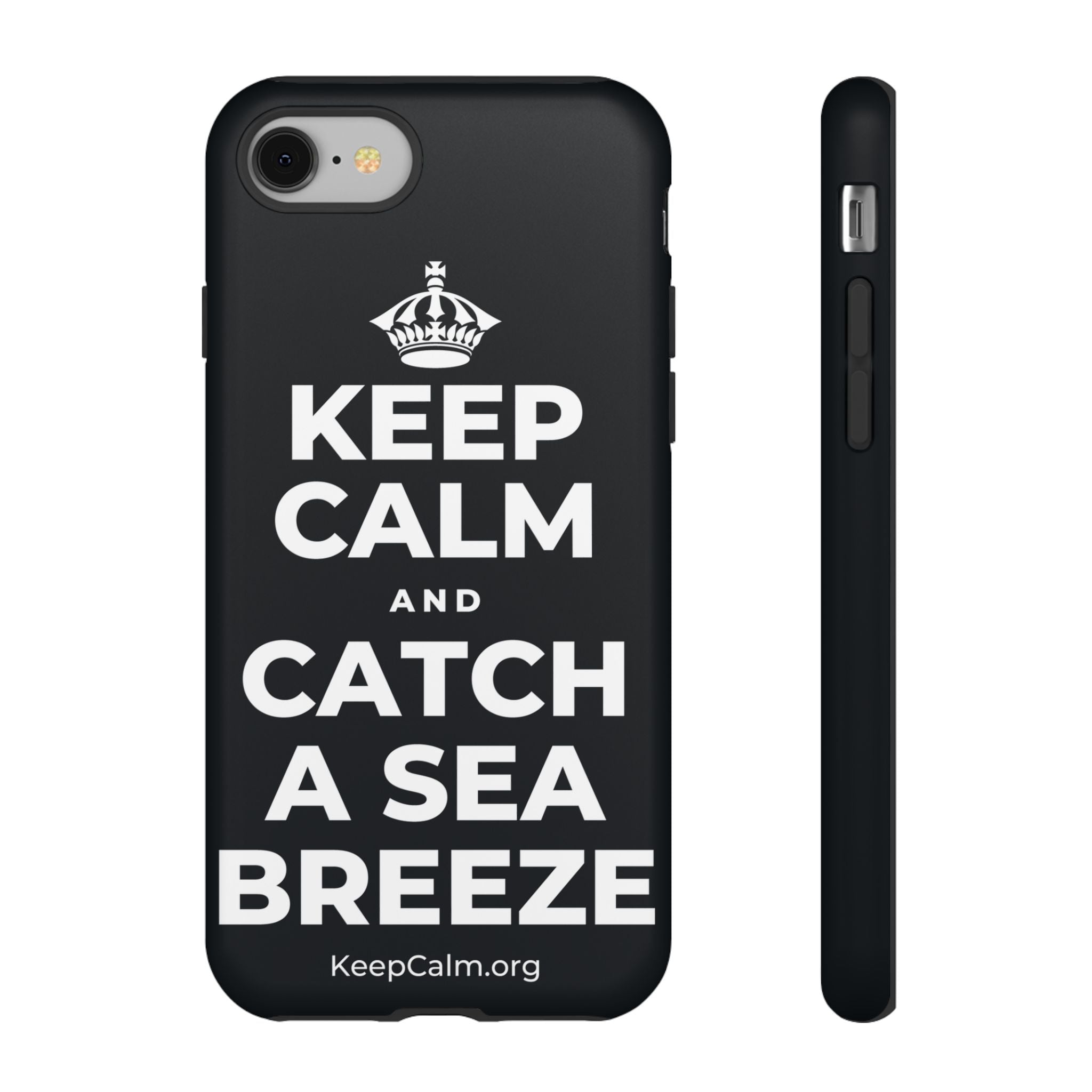 KEEP CALM AND CATCH A SEA BREEZE Phone Case (Dark)