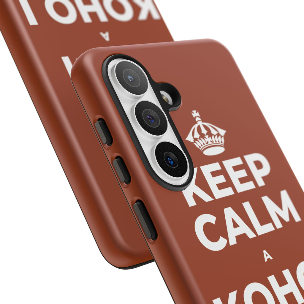 KEEP CALM A KOHO I KE AHONUI Phone Case