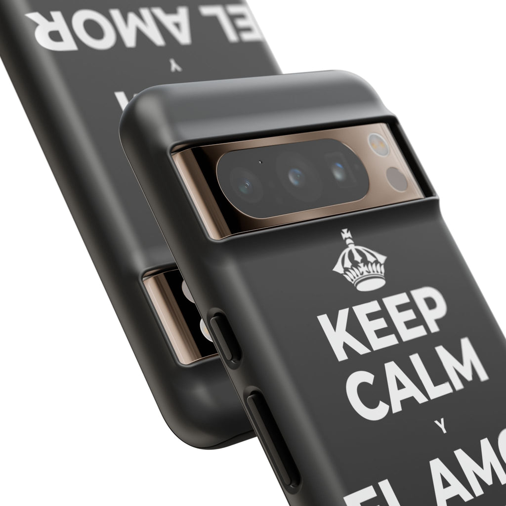 KEEP CALM Y EL AMOR PROPIO CUENTA Phone Case