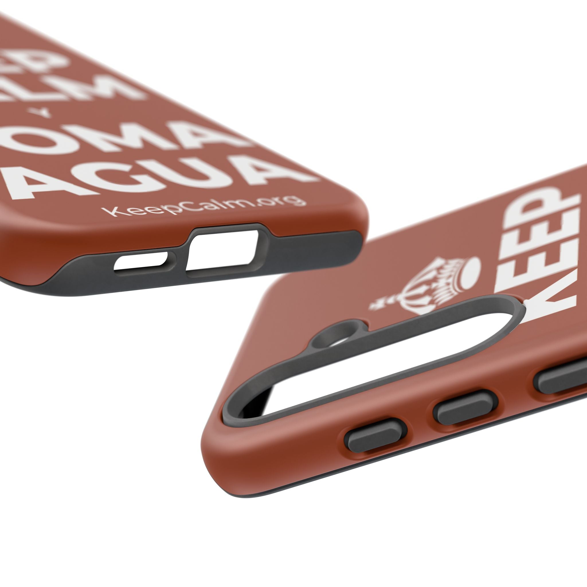 KEEP CALM Y TOMA AGUA Phone Case