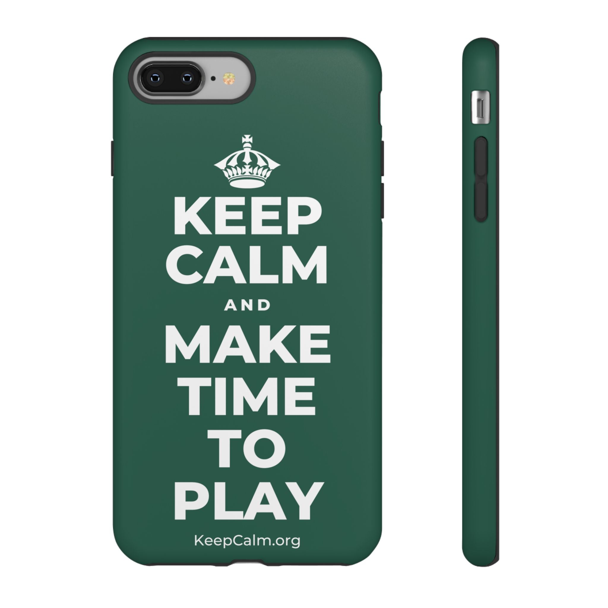 KEEP CALM AND MAKE TIME TO PLAY Phone Case