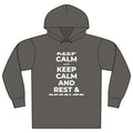KEEP CALM AND REST & RECOVER Organic Hoodie Tee