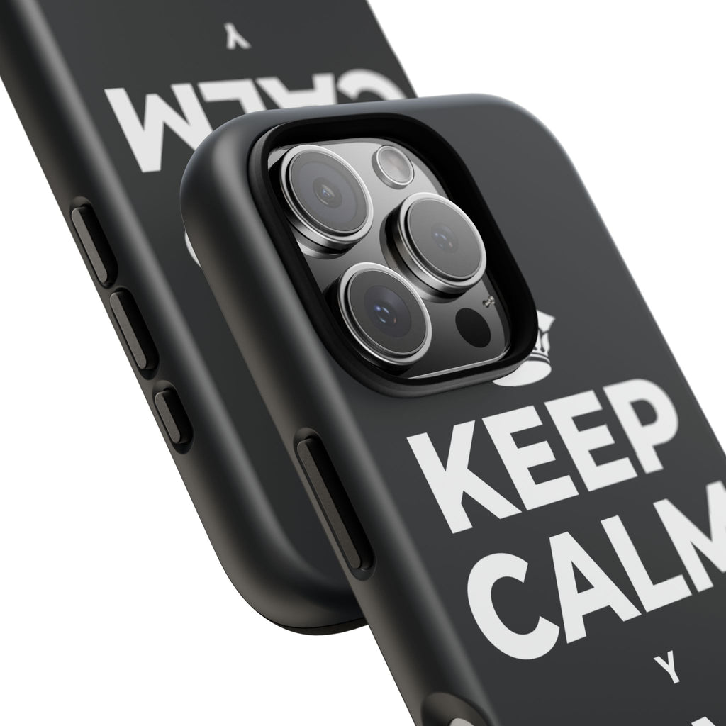 KEEP CALM Y TOMA AGUA Phone Case (Dark)