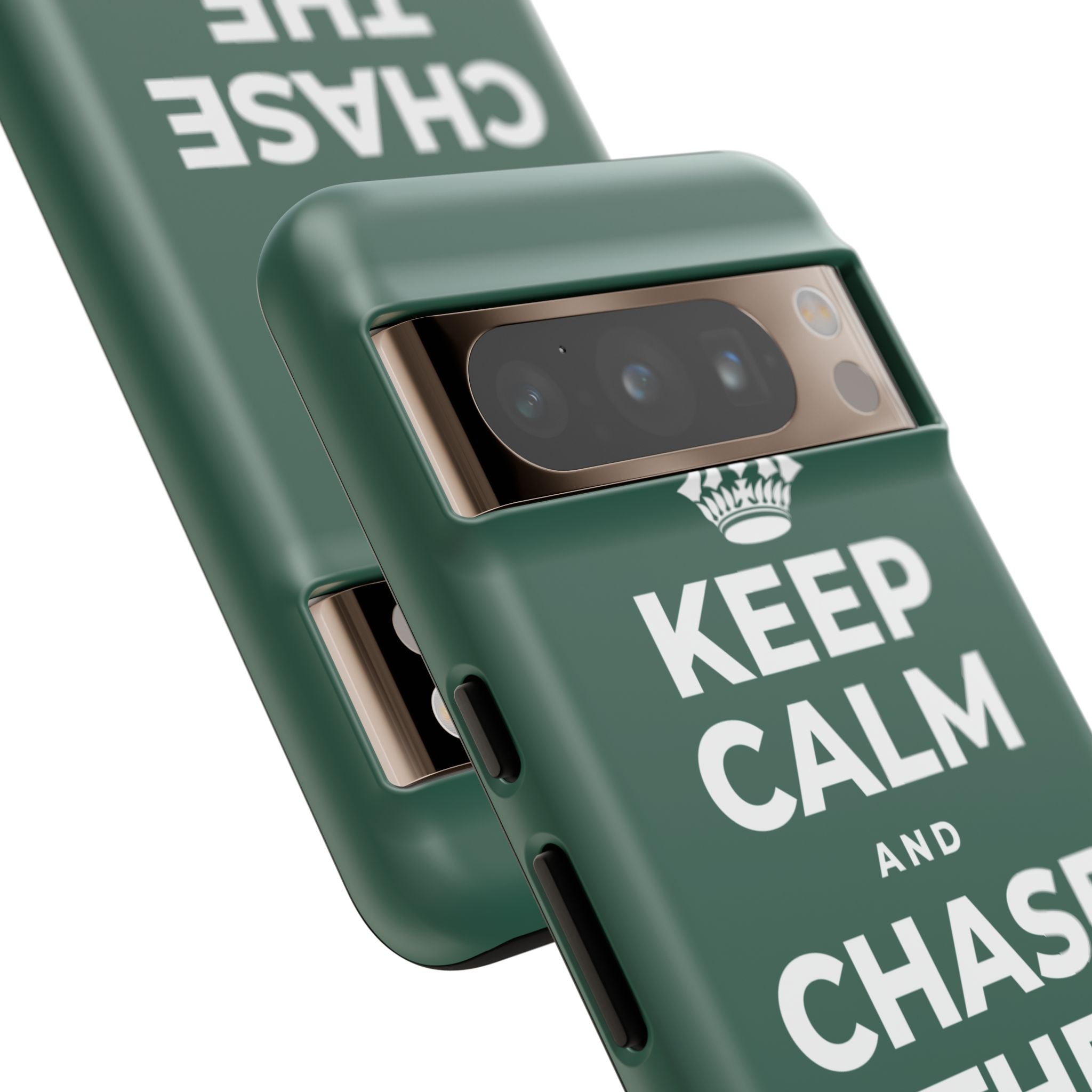 KEEP CALM AND CHASE THE LONG DAYS Phone Case