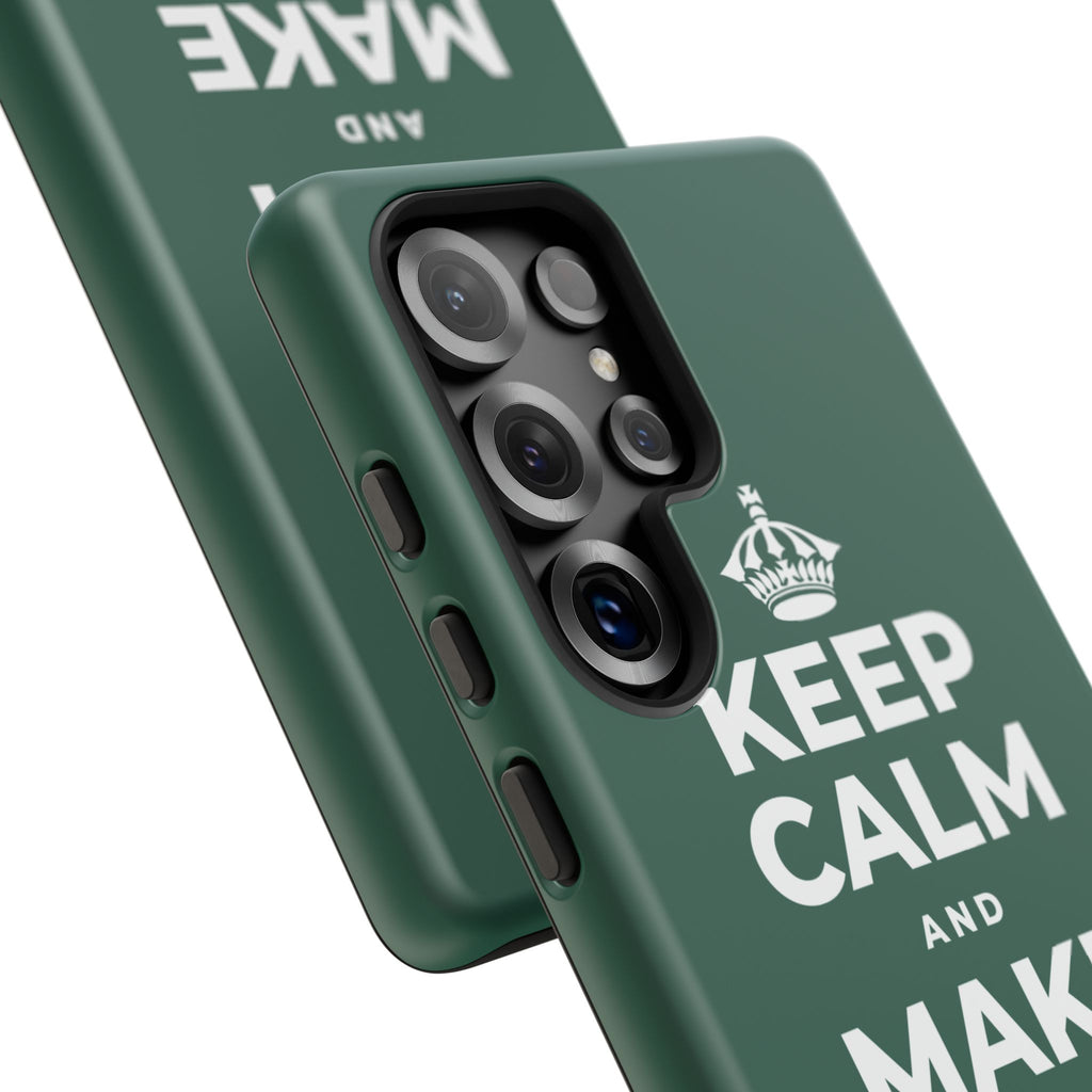 KEEP CALM AND MAKE SUNO MUSIC Phone Case