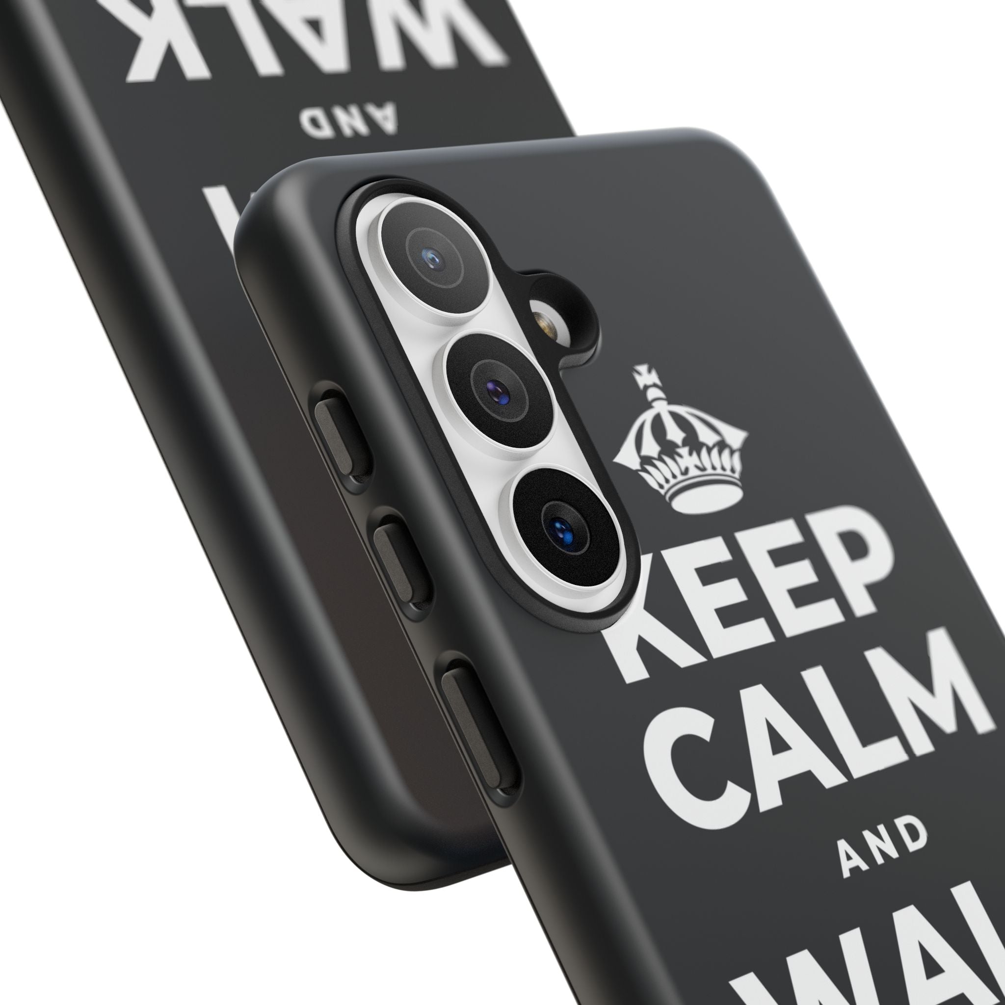 KEEP CALM AND WALK IT OFF Phone Case (Dark)