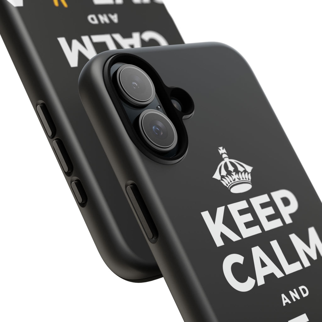 KEEP CALM AND GIVE ✌️ A CHANCE Phone Case