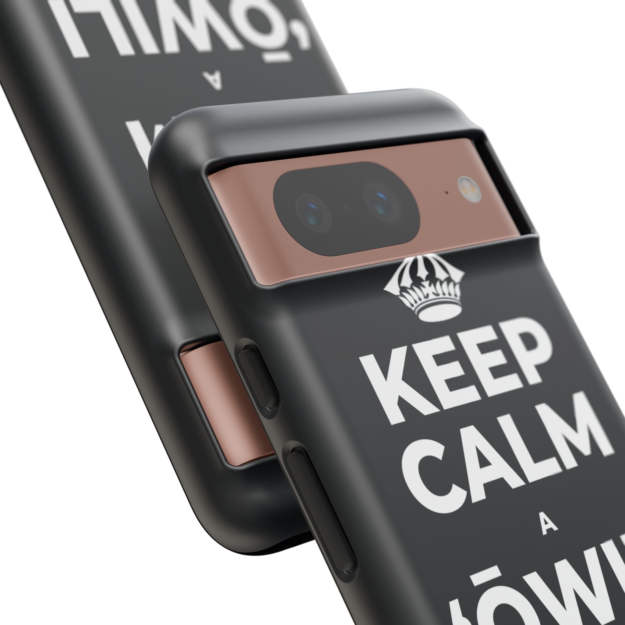 KEEP CALM A ʻŌWILI I KAHI KUʻEKE Phone Case (Dark)