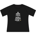 KEEP CALM AND DON'T COUNT YOUR 🪺 Women's Raglan Tee