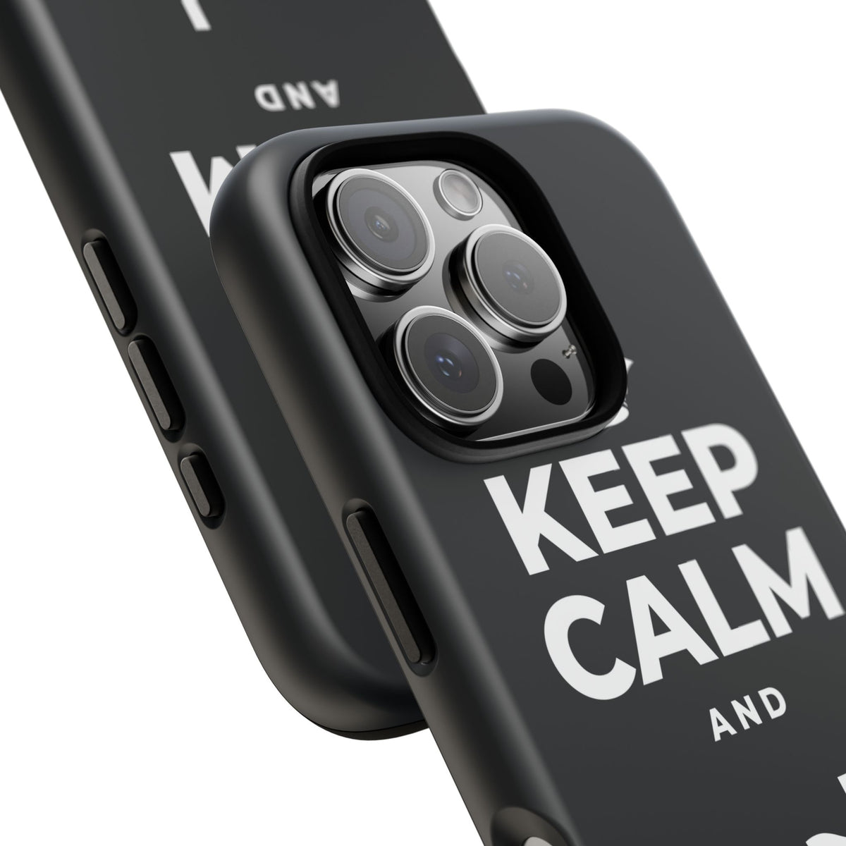 KEEP CALM AND احمِ سلامك Phone Case (Dark)