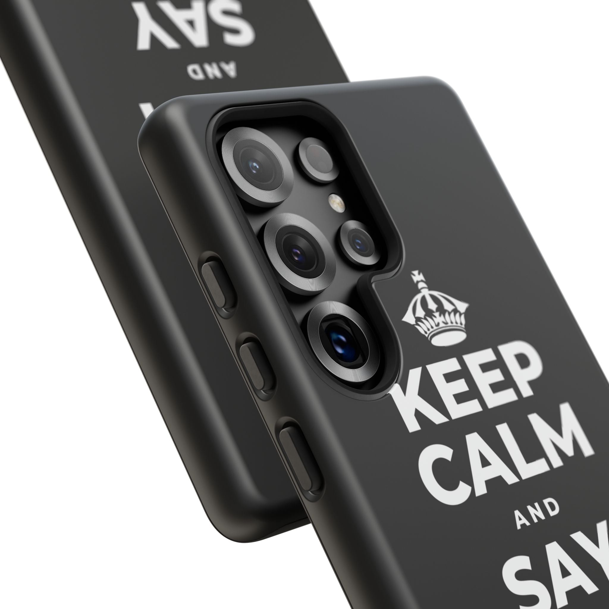 KEEP CALM AND SAY THANK YOU Phone Case