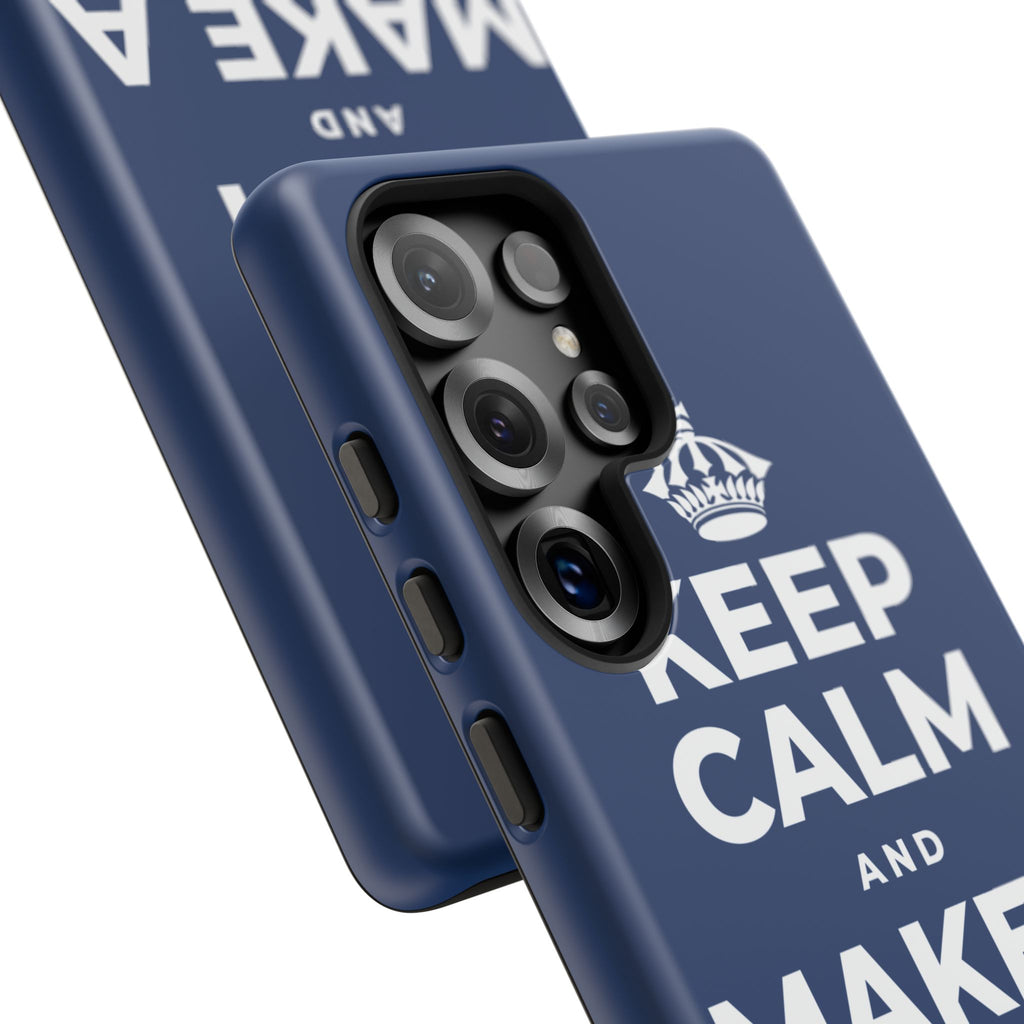 KEEP CALM AND MAKE A WARM MEMORY Phone Case