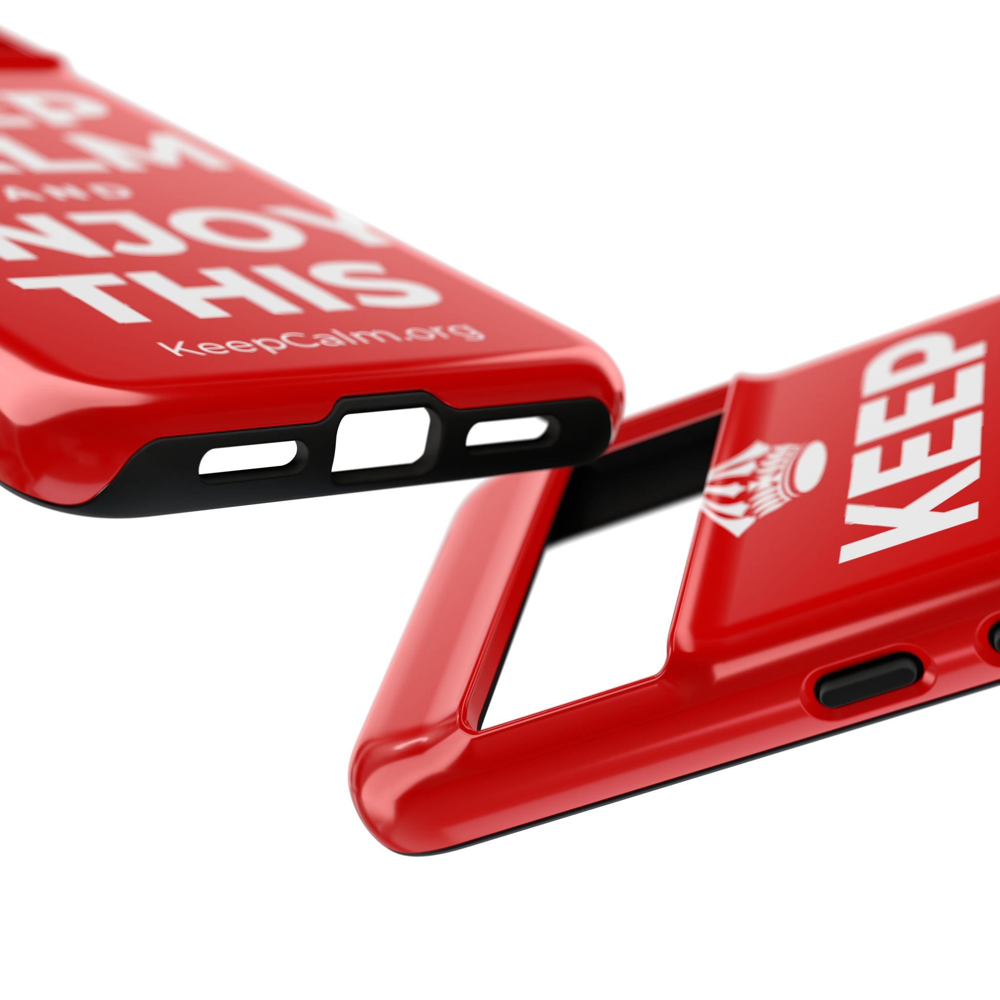 KEEP CALM AND ENJOY THIS Phone Case