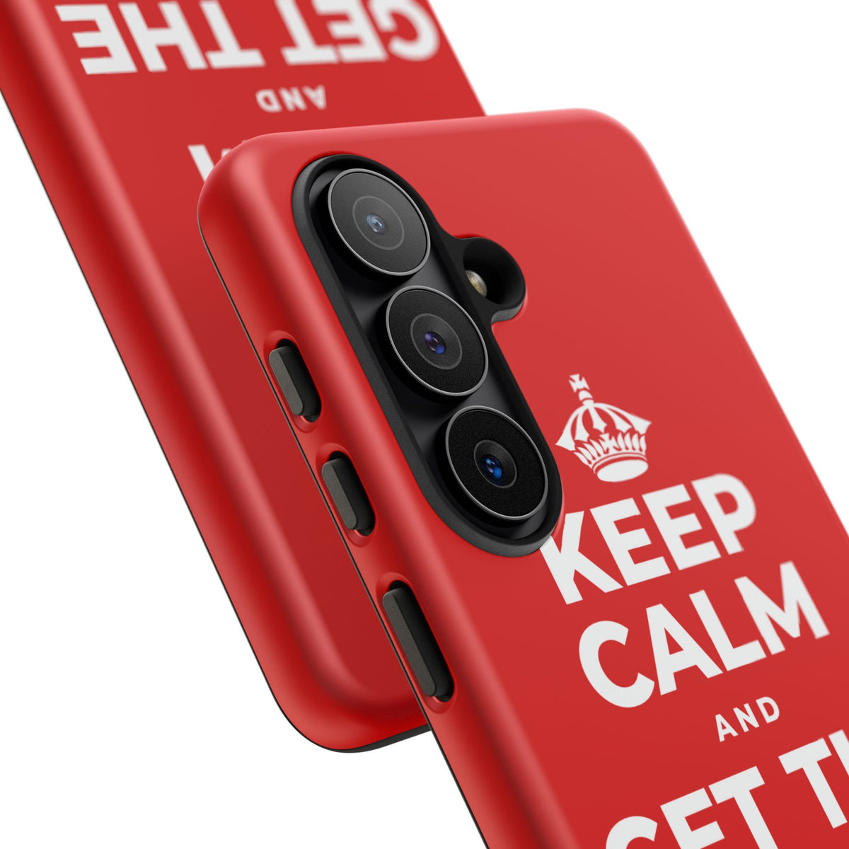 KEEP CALM AND GET THE PARTY STARTED Phone Case
