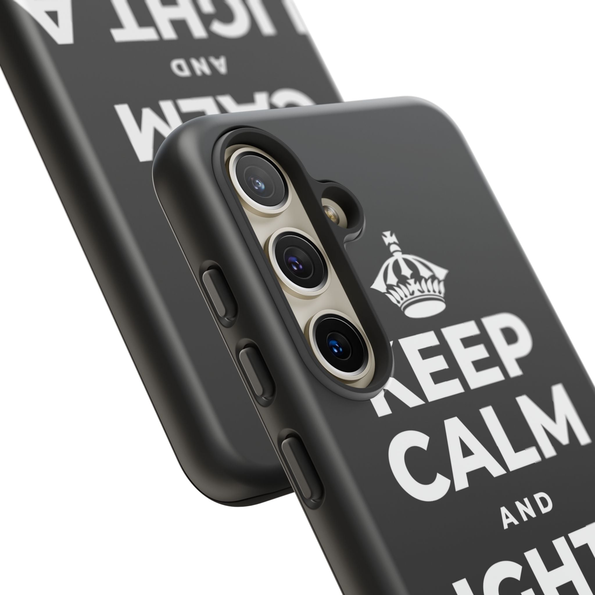 KEEP CALM AND LIGHT A COZY CANDLE Phone Case