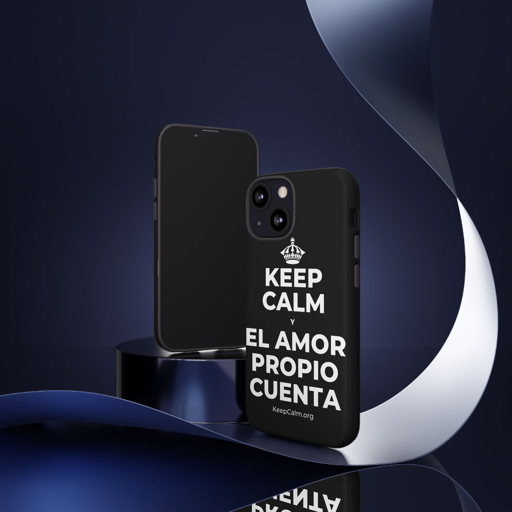KEEP CALM Y EL AMOR PROPIO CUENTA Phone Case