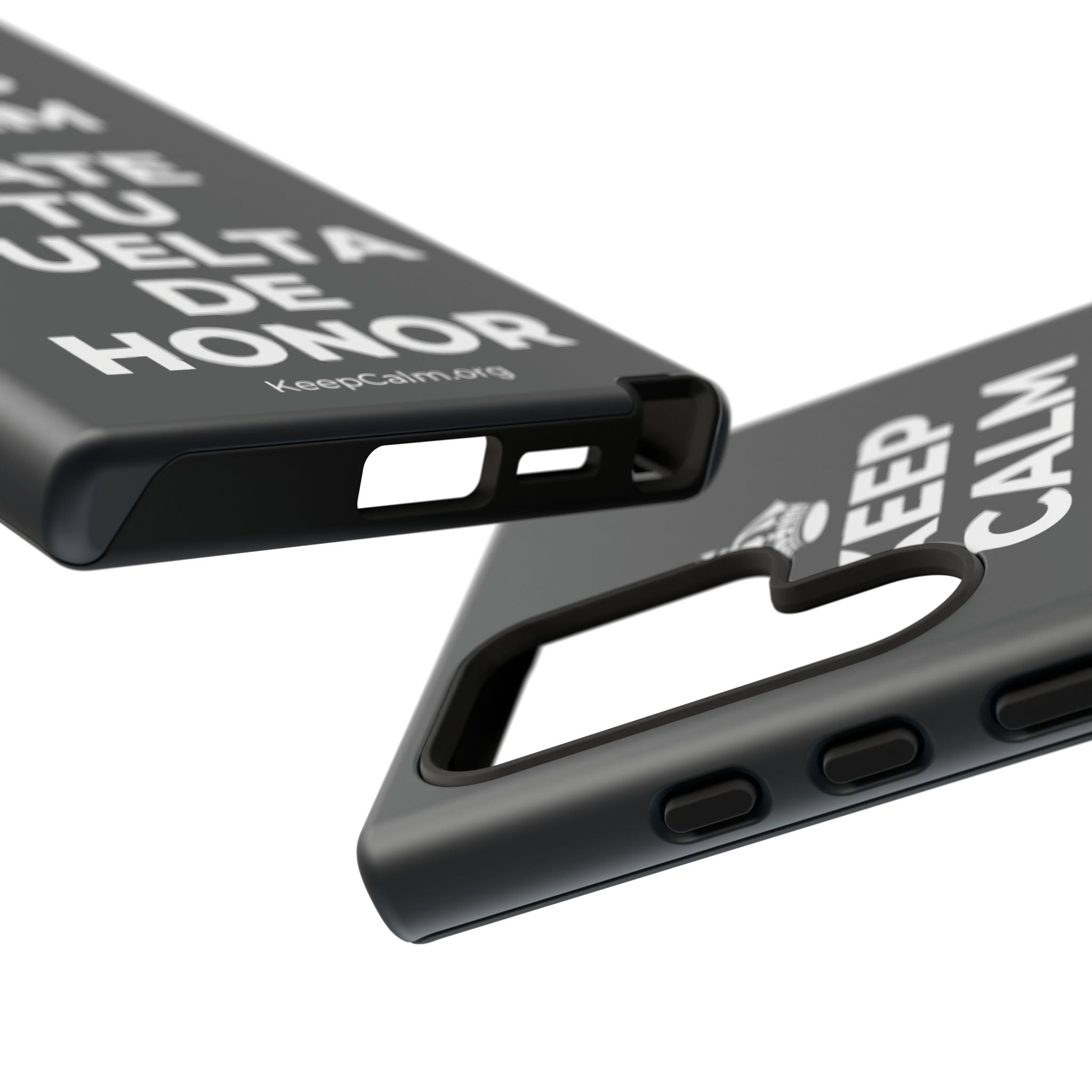 KEEP CALM Y DATE TU VUELTA DE HONOR Phone Case (Dark)
