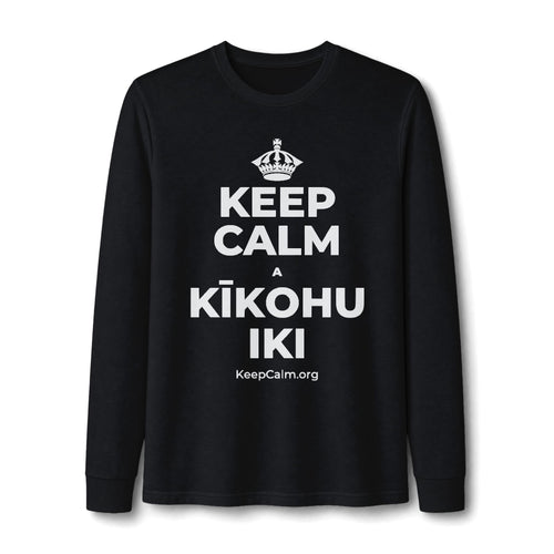 KEEP CALM A KĪKOHU IKI Long Sleeve Tee