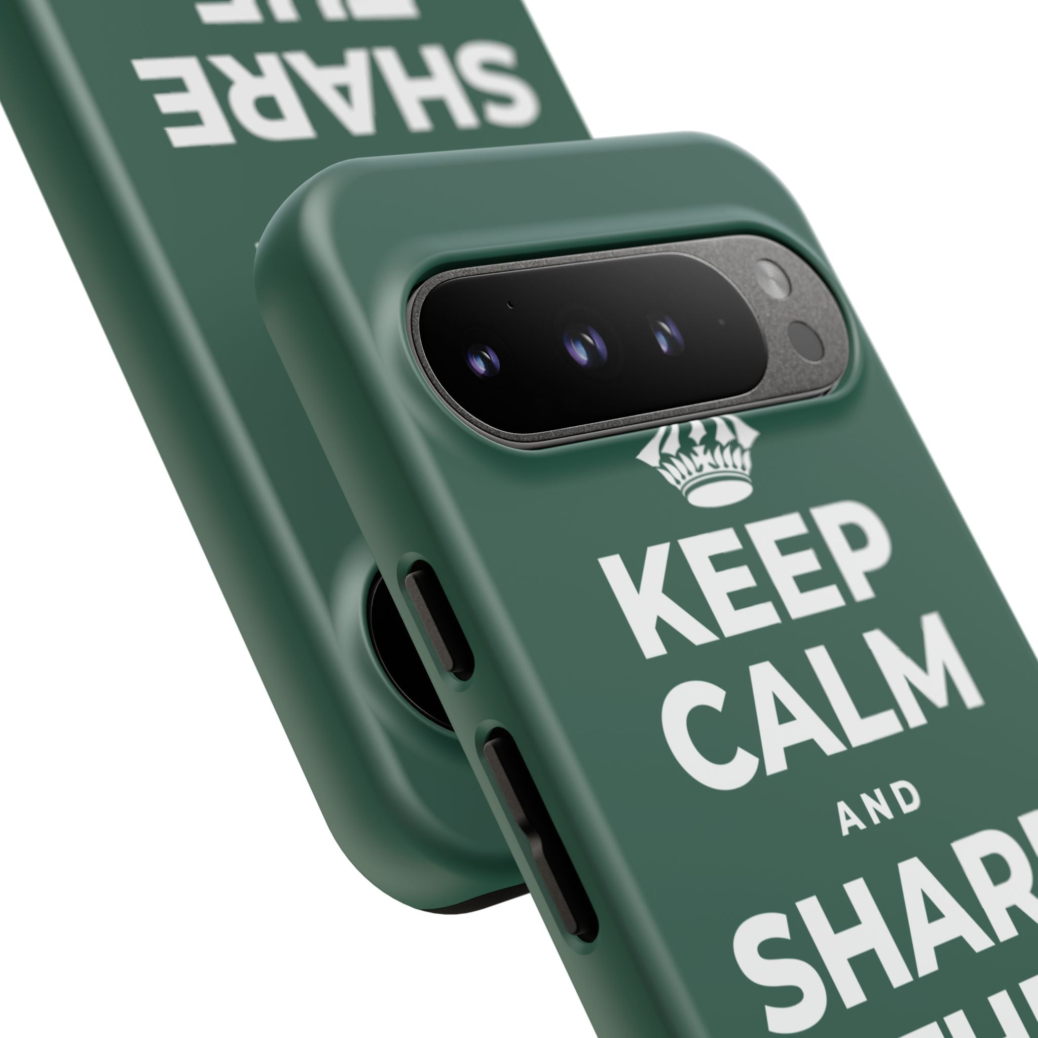 KEEP CALM AND SHARE THE GOOD NEWS Phone Case