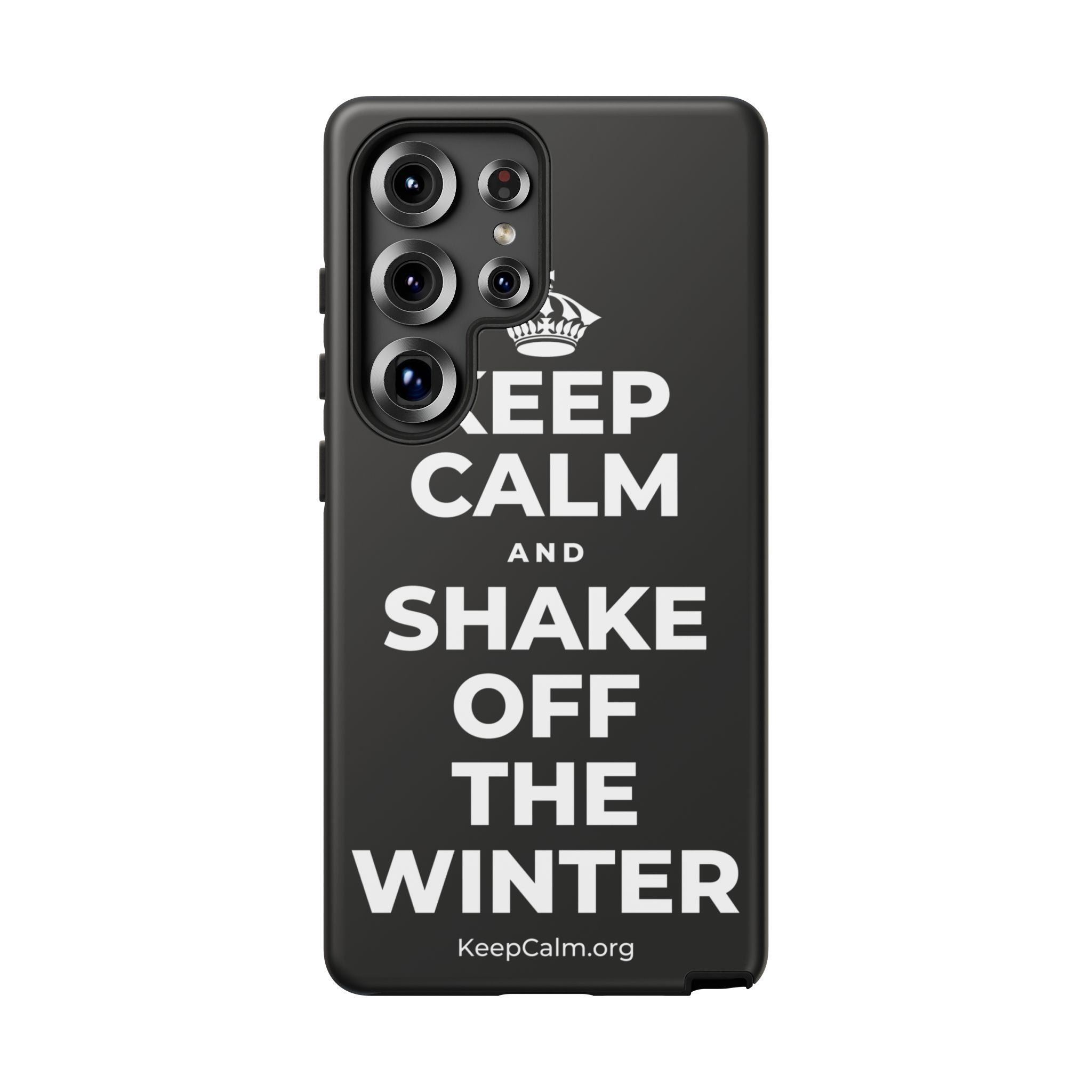 KEEP CALM AND SHAKE OFF THE WINTER Phone Case