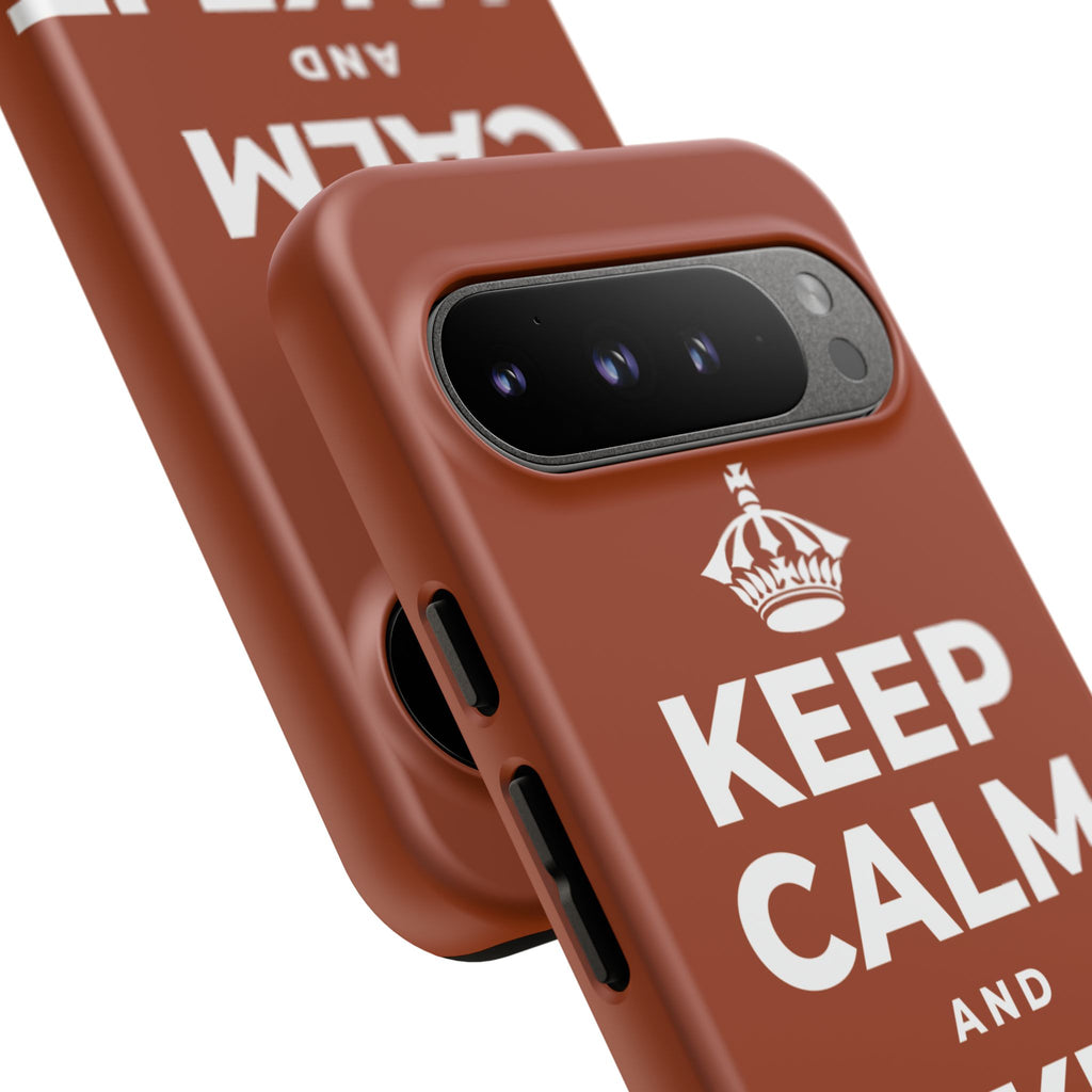 KEEP CALM AND MAKE IT HAPPEN Phone Case