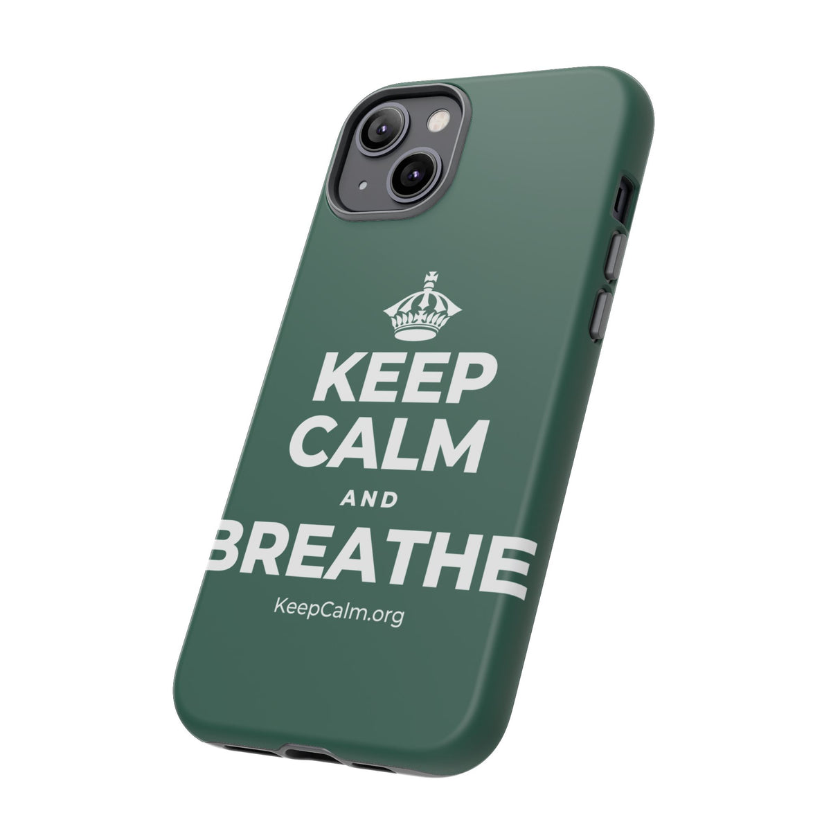 KEEP CALM AND BREATHE Phone Case