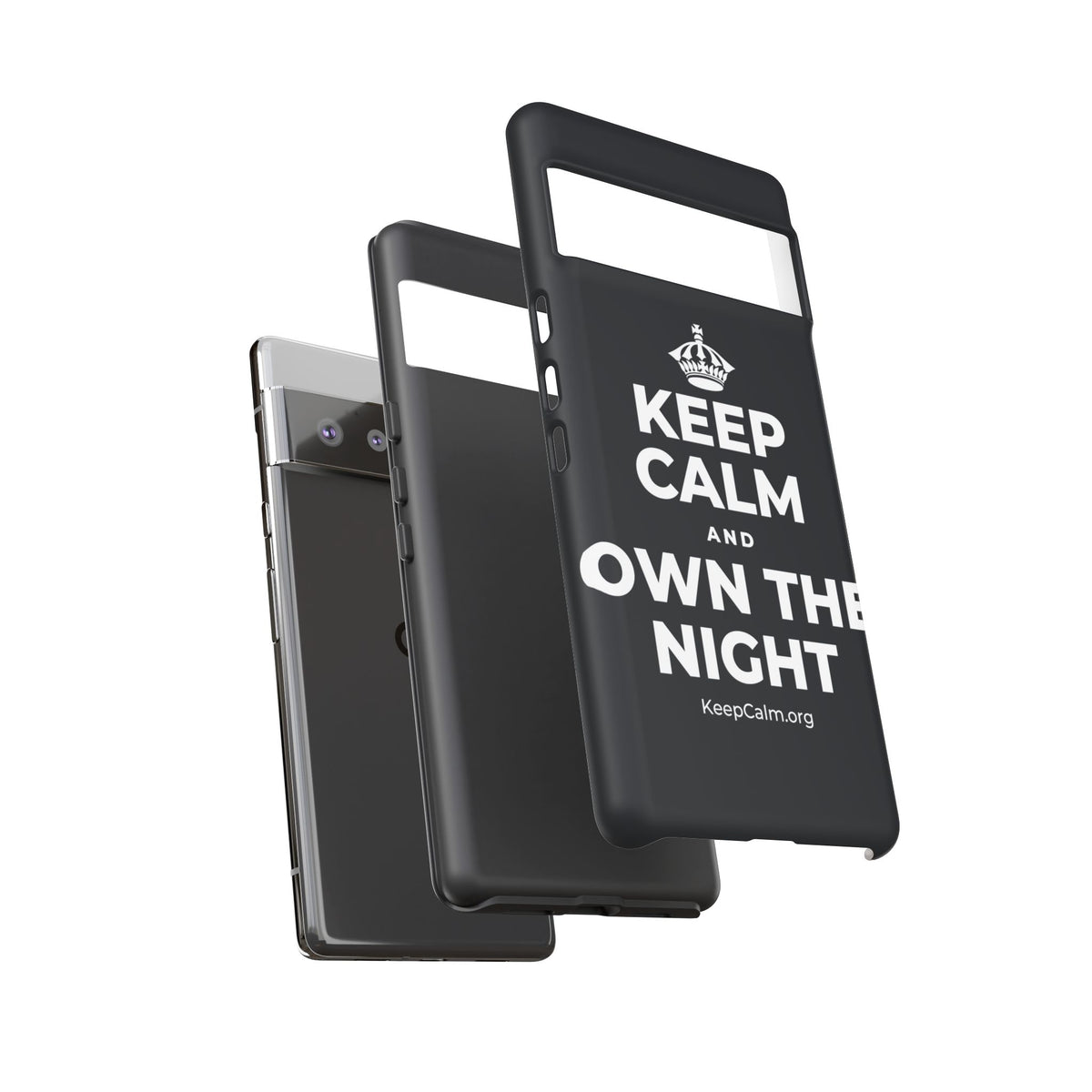 KEEP CALM AND OWN THE NIGHT Phone Case (Dark)