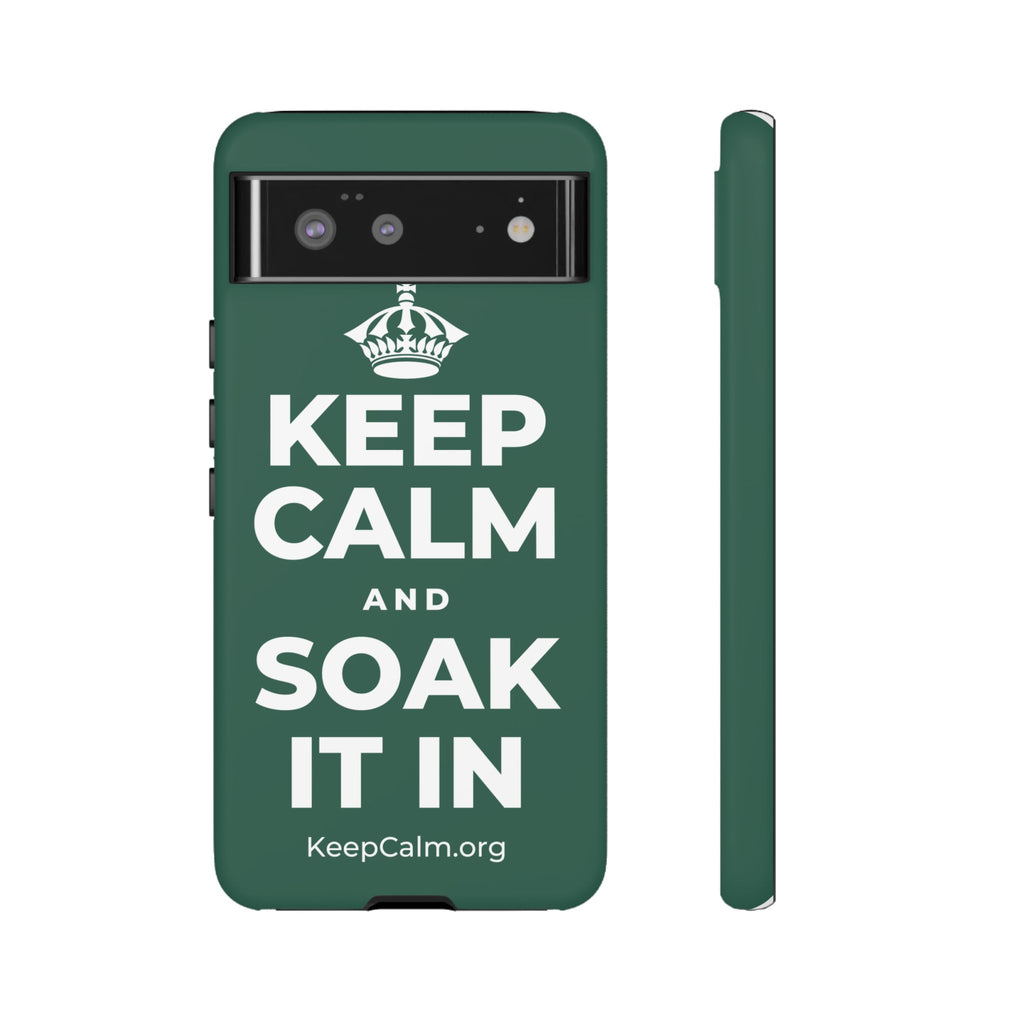 KEEP CALM AND SOAK IT IN Phone Case